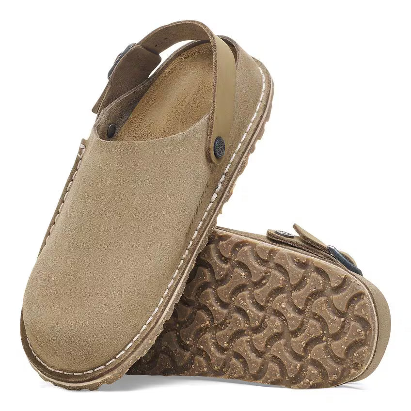 Lutry Premium Suede Gray Taupe